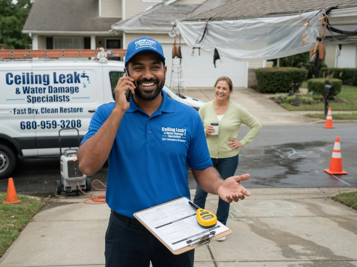 Ceiling Leak Cleanup New Vienna, IA FAQs